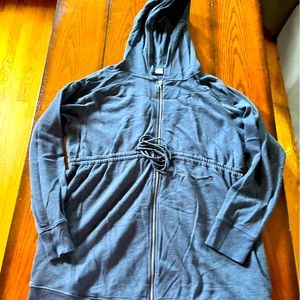 Gap maternity zip up hoodie